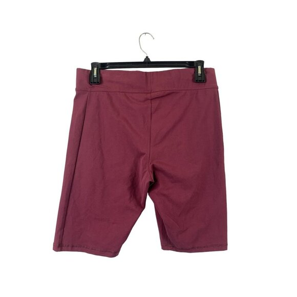 Adidas Women's Burgundy Workout Shorts - Picture 2 of 7